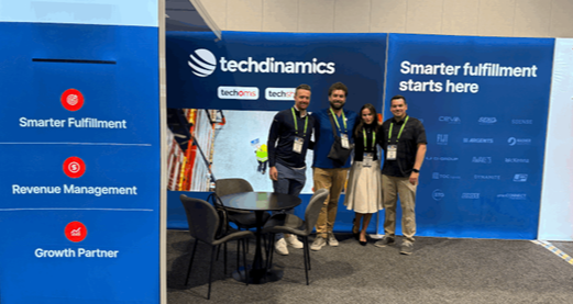 The Techdinamics Team at Parcel Forum 2025.