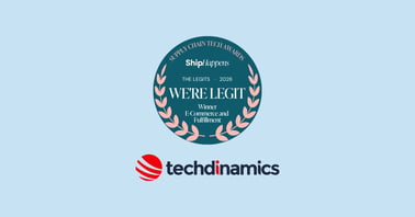 Techdinamics wins E-Commerce and Fulfillment Award at The Legits 2026