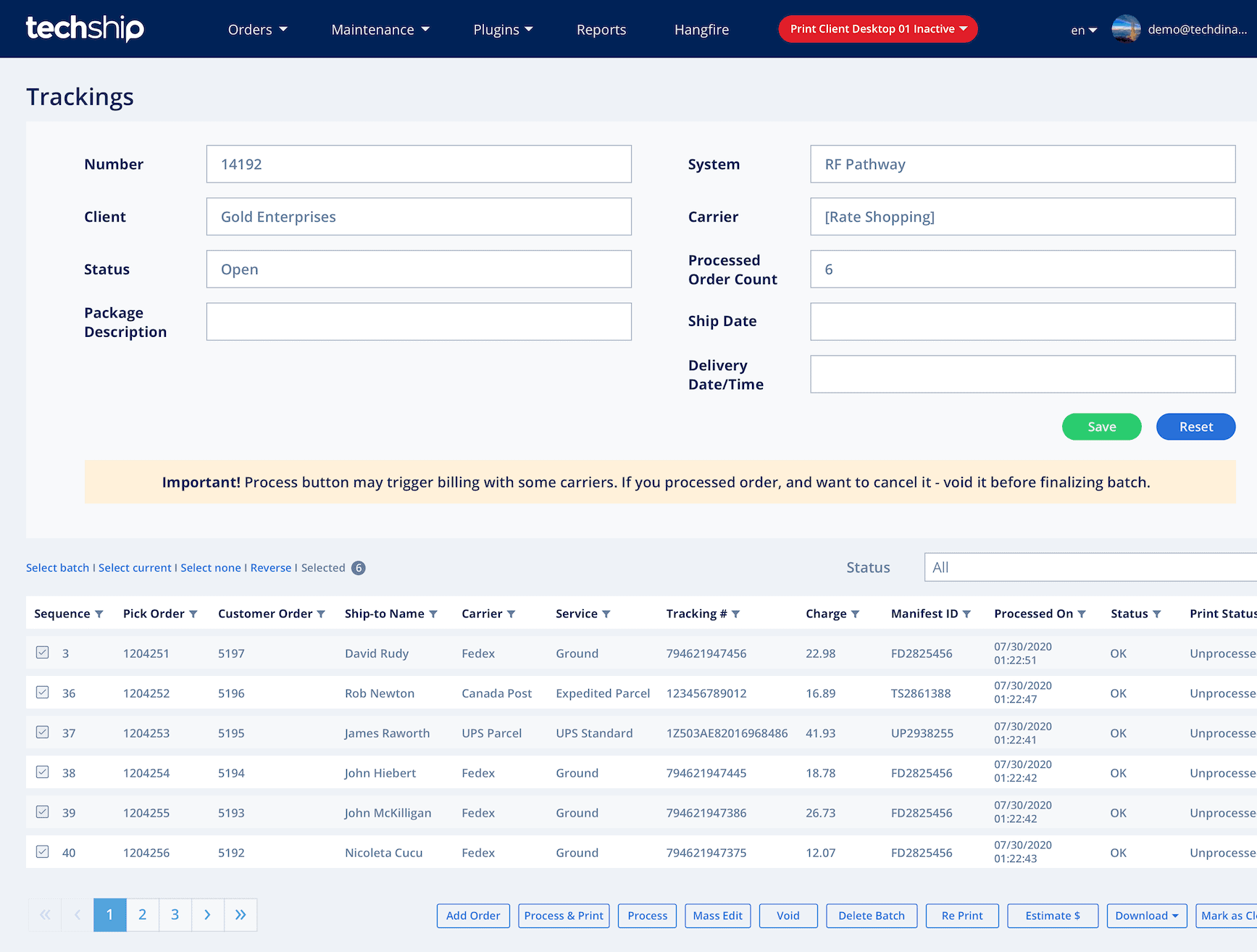 Purchase Rates